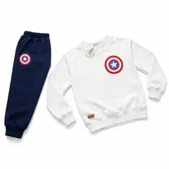 URBANISTA - SUDADERA PARA HOMBRE COLOR BLANCO AZUL