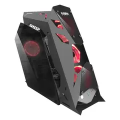 POWER GROUP - Chasis Gamer F-934 con Fuente de Poder y Controladora RGB