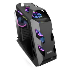 POWER GROUP - Chasis Gamer F-936 con Fuente de Poder y Controladora RGB