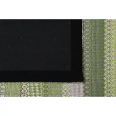 GENERICO - ALFOMBRA DECOGHAR GREEN KELLIM CON SOPORTE 1.80 X 2.80 M IC13806