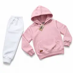 URBANISTA - SUDADERA PARA NIÑA ROSADA