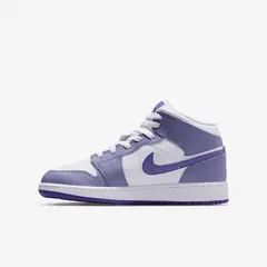 NIKE - Tenis Unisex niño Air Jordan 1 Mid Morado