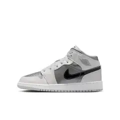 JORDAN - Tenis Niños Air 1 Mid Se Negro