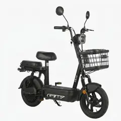 GW - Bicimoto Eléctrica E-Blitz - MOTOR 400W NEGRO
