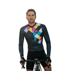 YMC - Camisa Para Ciclismo Jersey Manga Larga para Hombre RUYA-MTB BIKE