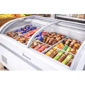 INDUFRIAL - CONGELADOR HORIZONTAL 700 L PUERTA VIDRIO