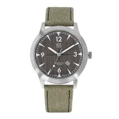 YESS - Reloj Verde Olivo Para Hombre EA3255-03