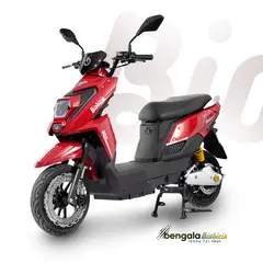 BIOBICI - Bicicleta Eléctrica BENGALA Biobicis 2026 Color Rojo 1000W