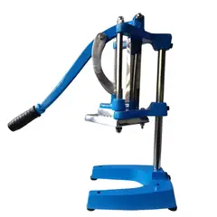 GENERICO - PICAPAPAS O REBANADOR DE PAPAS VERTICAL AZUL