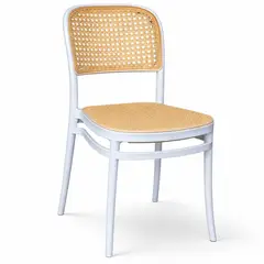 GENERICO - Silla Comedor Moderna Ratán Premium Cómoda ResistenteElegante Diseño Nórdico Hogar Lujo