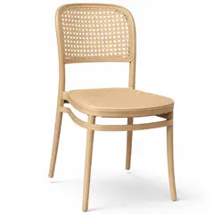 GENERICO - Silla Comedor Moderna Ratán Premium Cómoda ResistenteElegante Diseño Nórdico Hogar Lujo