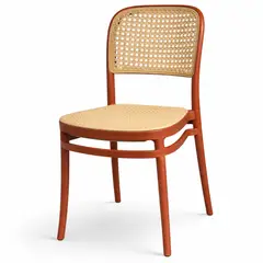 GENERICO - Silla Comedor Moderna Ratán Premium Cómoda ResistenteElegante Diseño Nórdico Hogar Lujo