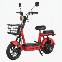 GW - Bicimoto Eléctrica E-Blitz - MOTOR 350W ROJO