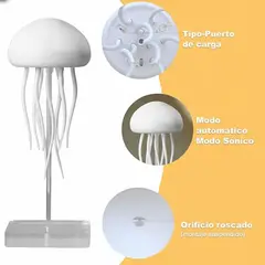 GENERICO - Lámpara Medusa Aurora Luz Ambiental