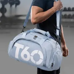 GENERICO - Morral Maleta Bolso Deportivo Viajero T60 Gimnasio Viaje Todo Terreno Entrenamiento Deportiva