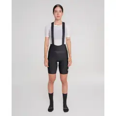 GW - Pantaloneta con cargaderas Weft Negro