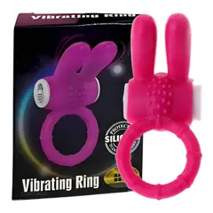 GENERICO - Anillo Vibrador Retardante Para Pene Juguete Sexual Clitoris