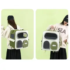 PETS - Mochila Transportadora De Mascotas Perros y Gatos Carrito + Obsequio