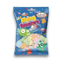 GARABATOS - Dulces Obleas Rellenas de Polvo Acido Quintin 1 Bolsa X25g