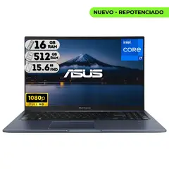 ASUS - Portatil X1502va I7- 13620h Ram Ddr4 16gb Ssd 512gb