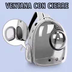 PETS - Original Mochila Transportadora Mascotas Tipo Cápsula Perros y Gatos + Obsequio