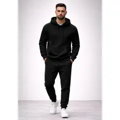 URBANISTA - SUDADERA PARA HOMBRE COLOR NEGRO