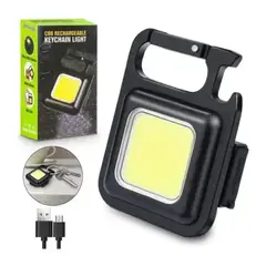 OEM - Linterna Mini Recargable Llavero Led Camping