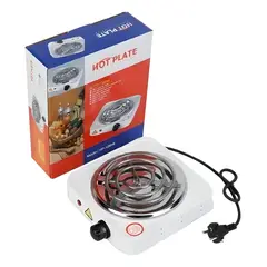 GENERICO - Cocina Electrica 1 Puesto Hornilla Hot Plate Color Blanco