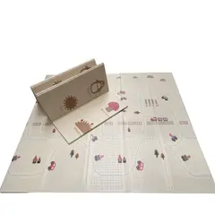 GENERICO - Tapete De Juego Plegable Gateo Bebé 200x180 Cm Doble Faz