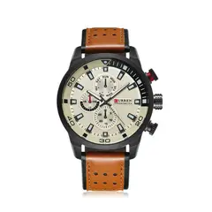 CURREN - Reloj Para Hombre Café Kreb110111