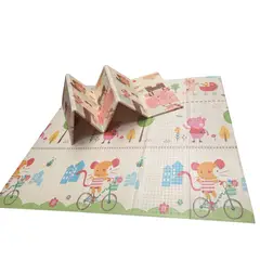GENERICO - Tapete De Juego Plegable Gateo Bebé 200x180 Cm Doble Faz