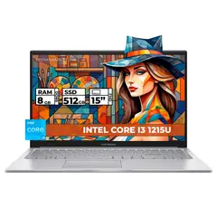 ASUS - PORTATIL INTEL CORE I3-1215U 8GB RAM 512GB SSD 15 FHD