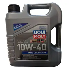 LIQUI MOLY - Aceite 10W40 Semisintetico Mos2 - Galón 4 Lt