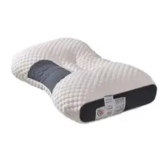 GENERICO - Almohada Ortopedica Cervical Ergonomica para Cuello Mejora Postura y Descanso