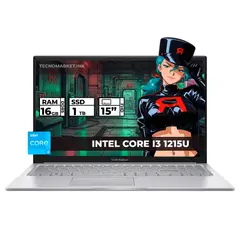 ASUS - PORTATIL INTEL CORE I3-1215U 16GB RAM 1TB SSD 15 FHD