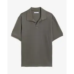 SEVEN SEVEN - Camisa Polo Regular Fit Texturizada Para Hombre Verde