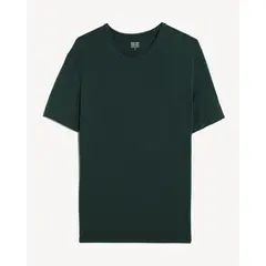 SEVEN SEVEN - Camiseta Slim Fit Cuello Redondo Para Hombre Verde