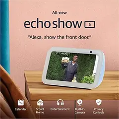 AMAZON - Parlante Con Pantalla Alexa Echo Show 5 3ra Generación Blanco