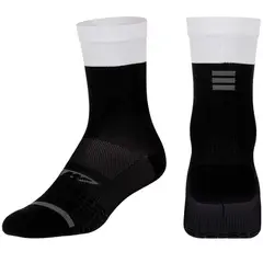 GW - Medias Lithe Negro Blanco