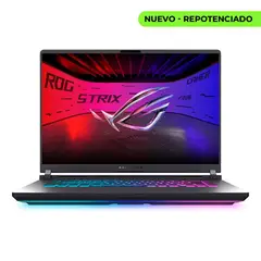 ASUS - PORTATIL ROG STRIX G16 INTEL ULTRA 9 RAM 32GB SSD 1TB RTX 5080 + COMBO ROG + GAME PASS