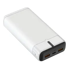 MOVISUN - Cargador Rocket P23 Powerbank 20.000 Mah Carga Rápida Blanco