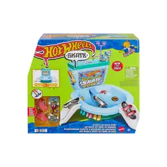 MATTEL - Hot Wheels Conjunto Flush & Go Skate Bowl