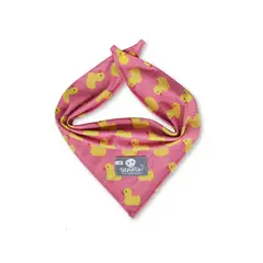 WAWAW - Pañoleta M rosa paticos