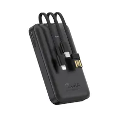 1HORA - Power Bank Batería Portátil 5.000mah 3 Cables Gar261