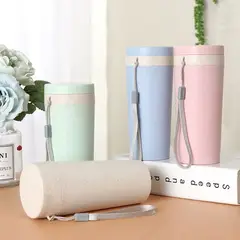 GENERICO - Termo Antiderrames 250 Ml Fibra De Trigo Ecológico, Taza-mug