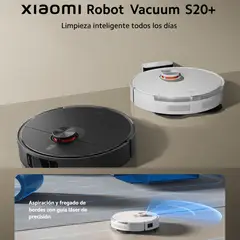 XIAOMI - Aspiradora Robot Vacuum S20+ Negro US