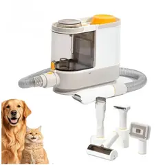 RENAHOUSE - Kit De Aspiradora Para El Cuidado De Mascotas PalFur 5 En 1