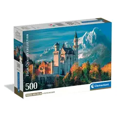 CLEMENTONI - Rompecabezas 500 Piezas Castillo De Neuschwanstein Adultos