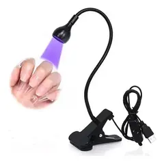 GENERICO - Mini Lámpara Uv Profesional Portátil Individual Para Uñas Secado Uñas 3w