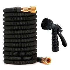 MAGIC HOSE - Manguera Expandible 30 Metros Magic House Jardín + Pistola Negro